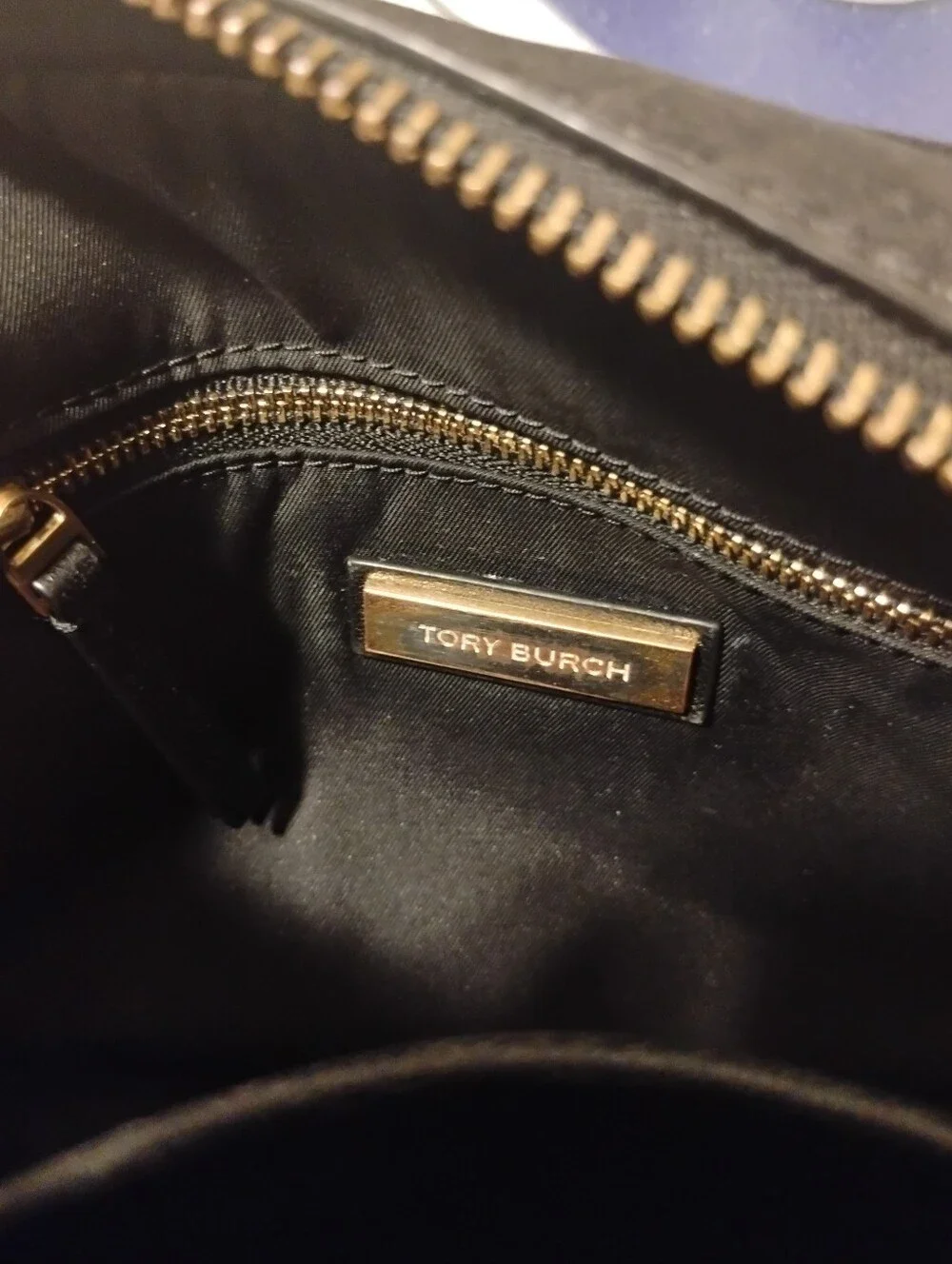 Tory Burch-Soft Flemming Quilted Camera-Crossbody Bag with Chain Strap 🖤(As Is)